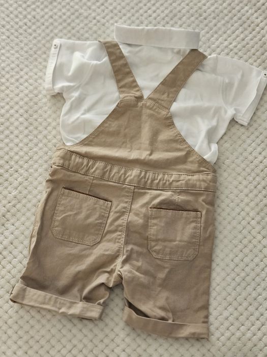 НОВ Гащеризон с тениска  Okaidi за момче 98см