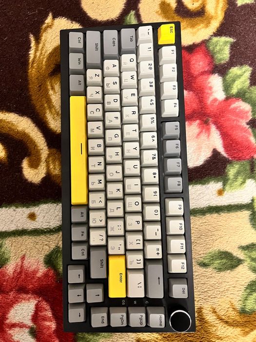 Клавиатура Ajazz ak820 серый