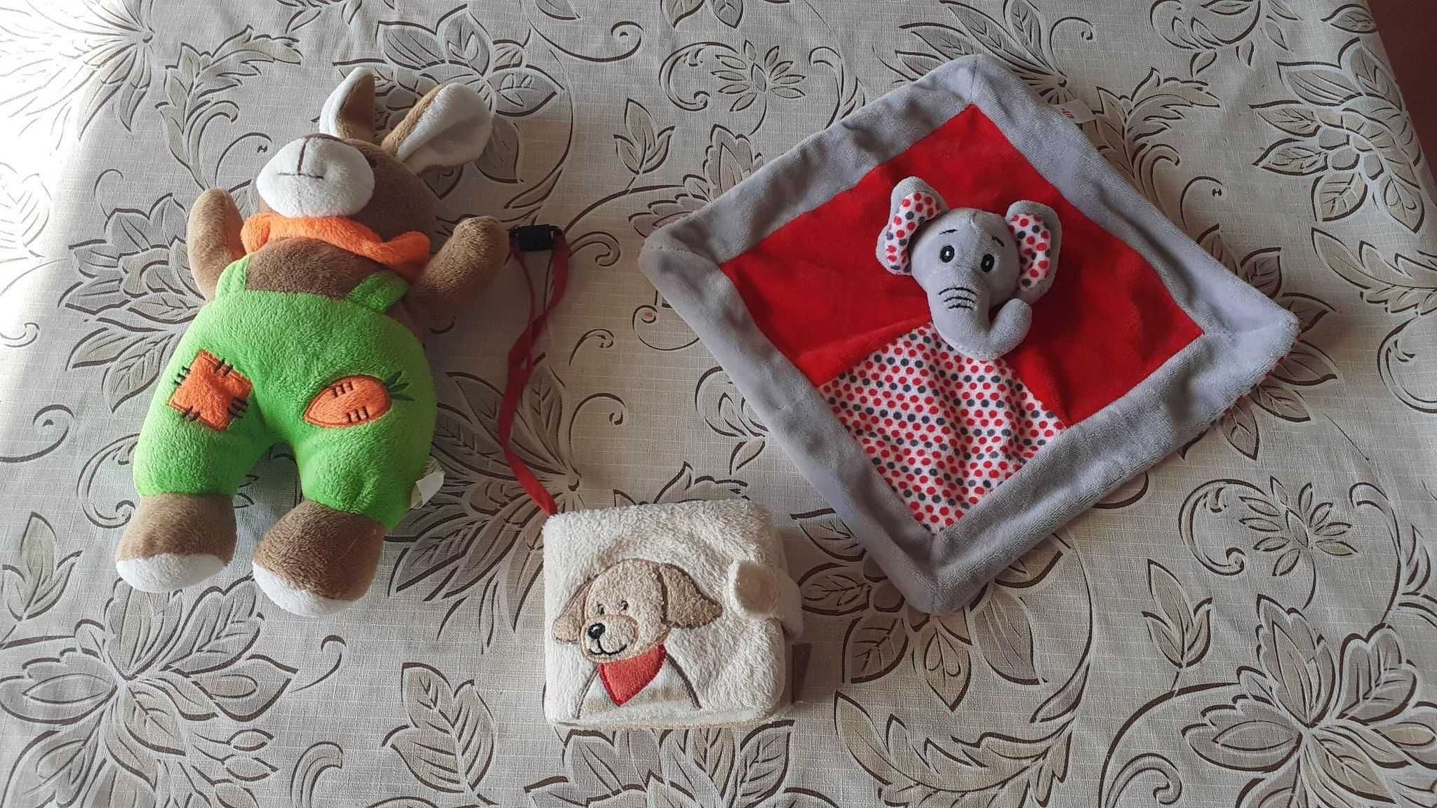 Зайче дрънкалка,книжка и кърпичка гр. Варна Базар Левски • OLX.bg