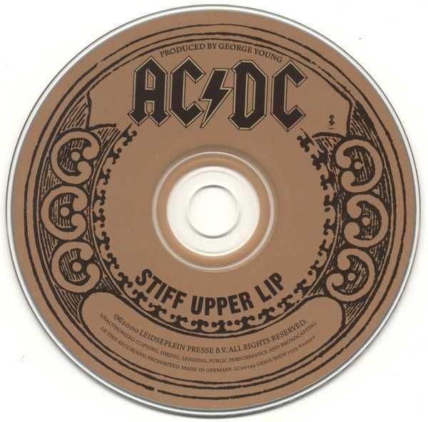 CD AC/DC - Stiff Upper Lip 2000