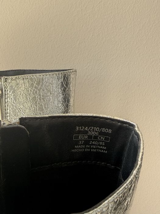 ZARA сребристи токчета