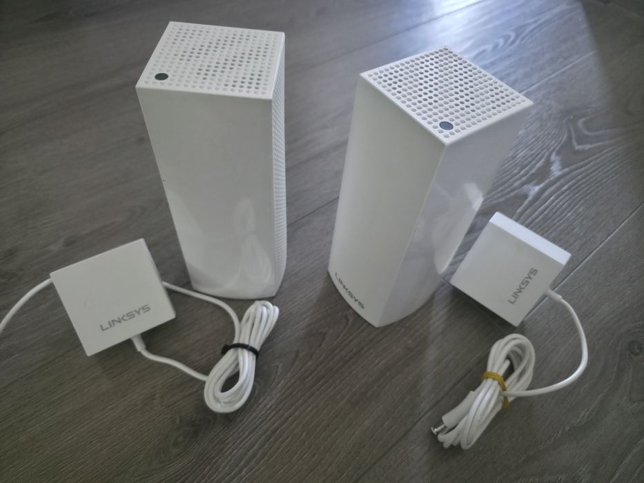 2 x Routere WiFi Mesh - Linksys Velop WHW03 V2