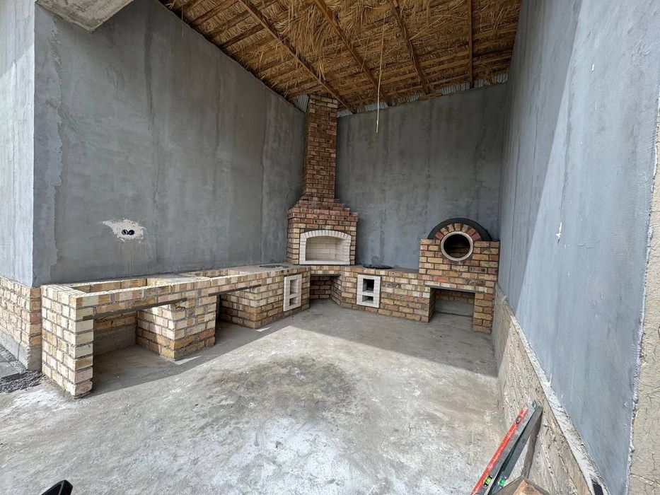 Letniy kuxniya,barbekyu,qozon o'chog'i