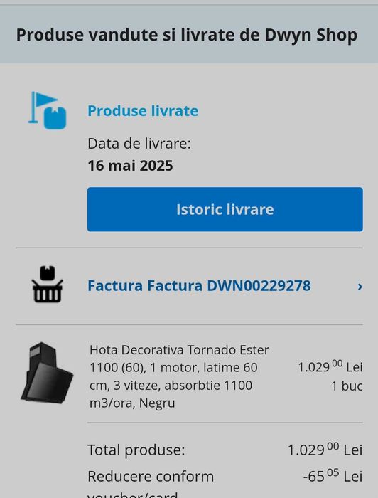 Hota decorativa 60 cm