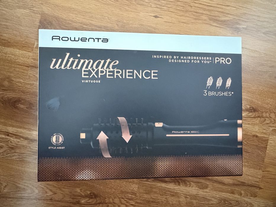 Perie rotativă Rowenta Ultimate Experience Virtuose PRO - Ca nouă / Impecabila
