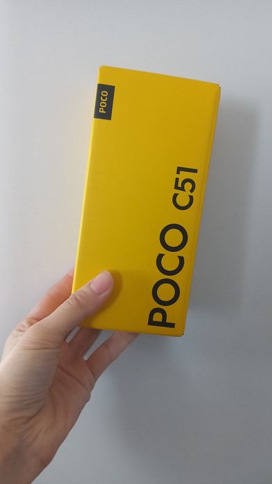 Продам телефон pocco c51 новый