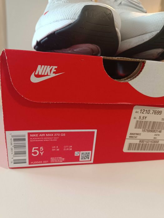 Детски маратонки Nike Air Max 270 р-р 38