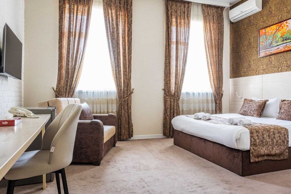 Kundalik ijaraga Mehmonxona xonalari. Toshkentdagi City Hotel.