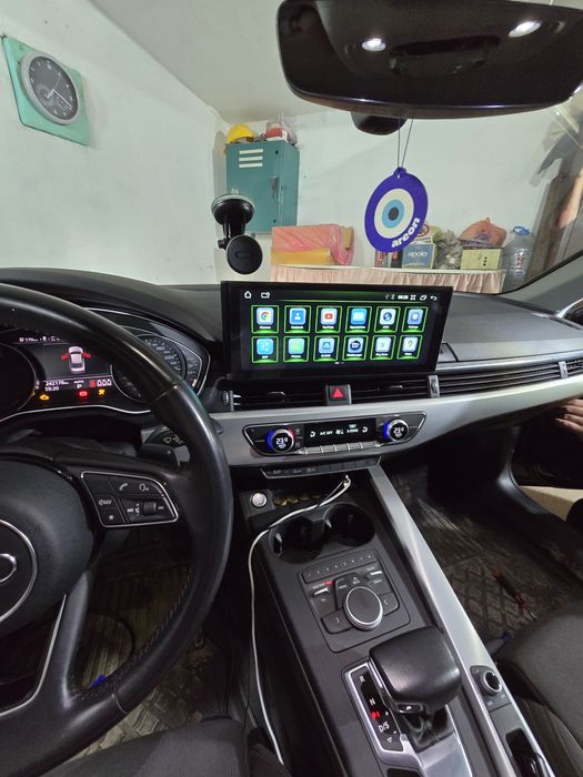 Navigatie Android Audi A4 A5 Carplay Waze YouTube