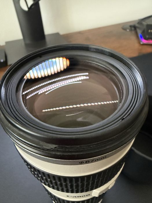 Canon EF 70-200 f4 L USM Full Box, Filtru UV Hama