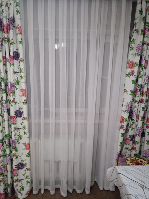 Шторы и тюли. Новый и б/у