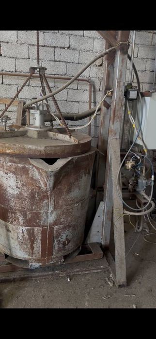 Алюмин эритиш учун Печ СОТИЛАДИ