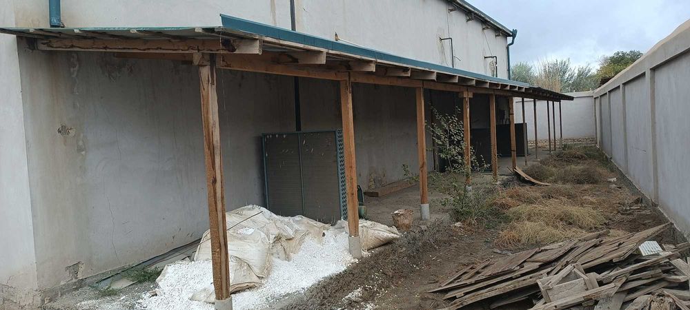 Qurilishi tugallanmagan maxsulotlarni qayta ishlash va muzlatgich bino