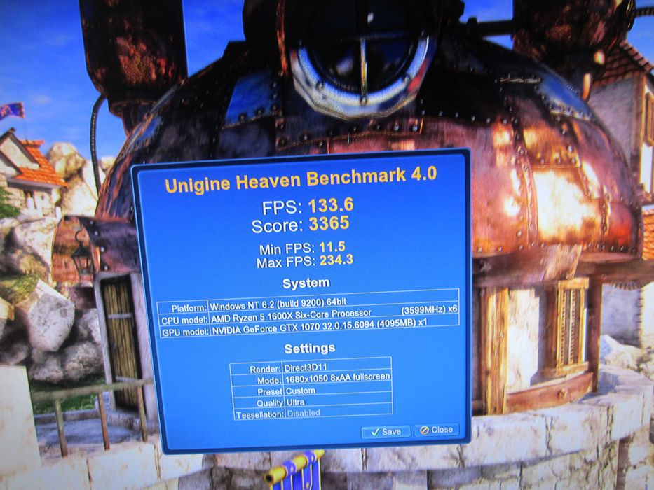 Гейм Ryzen 5 1600, 16GB с  GTX1070  8GB,  120GB SSD, 500GB HDD