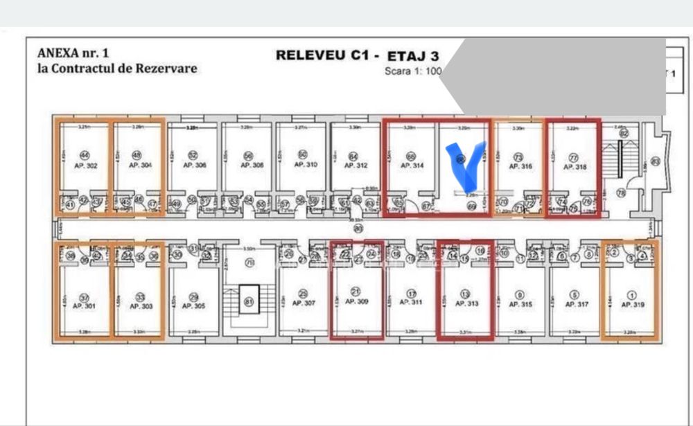 Garsonieră , particular , zona 1 mai vechi ,zona  (far) 35000€