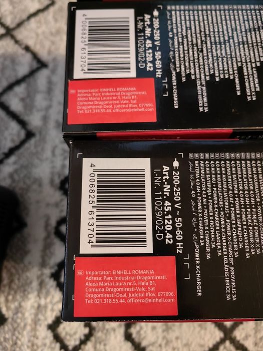 Încărcător 18v Einhell nou