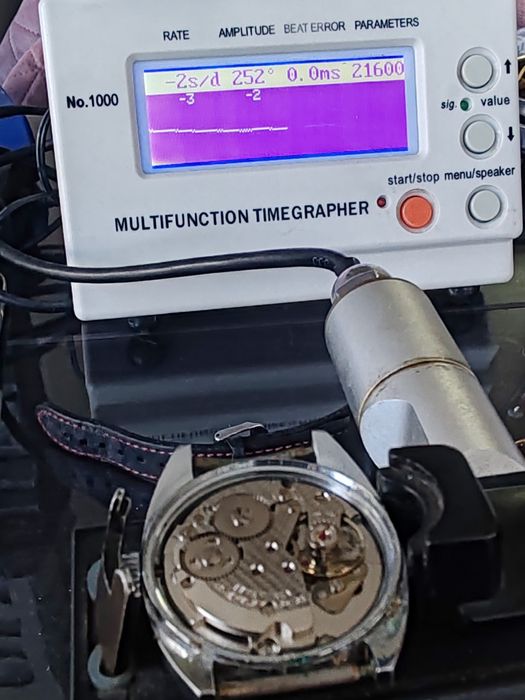 Ceas Nilax Int Manuala 30,5 mm Funcționează Impecabil!