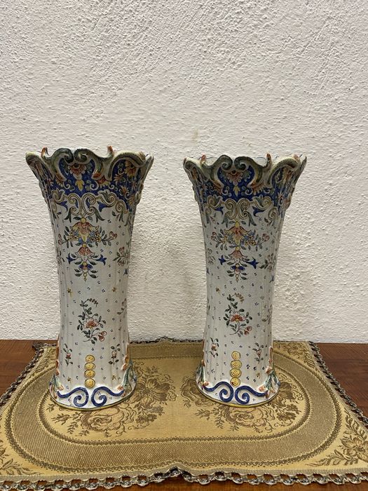 Френски вази от порцелан 1890 г