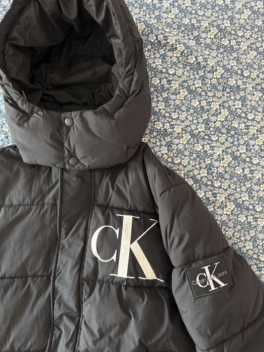 Черно зимно яке Calvin Klein размер М