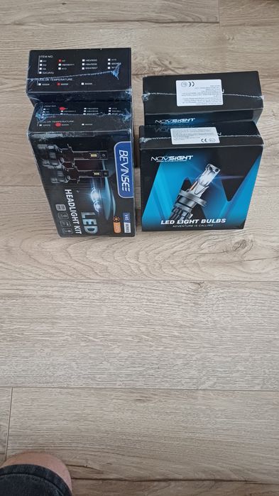 Leduri Bevinsee v45 & Novsight Premium h7, h8,H9,H11, hb3, hb4