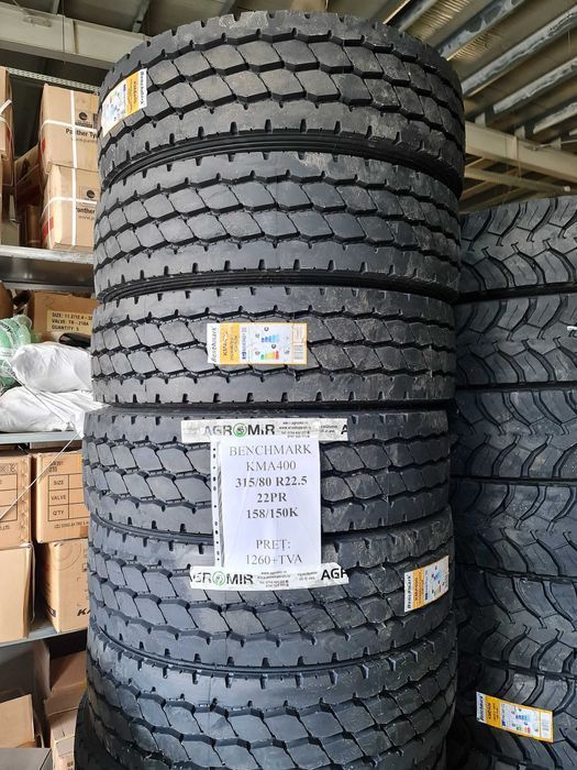 Anvelope noi camion 315/80R22.5 BENCHMARK ON OFF cauciucuri basculanta