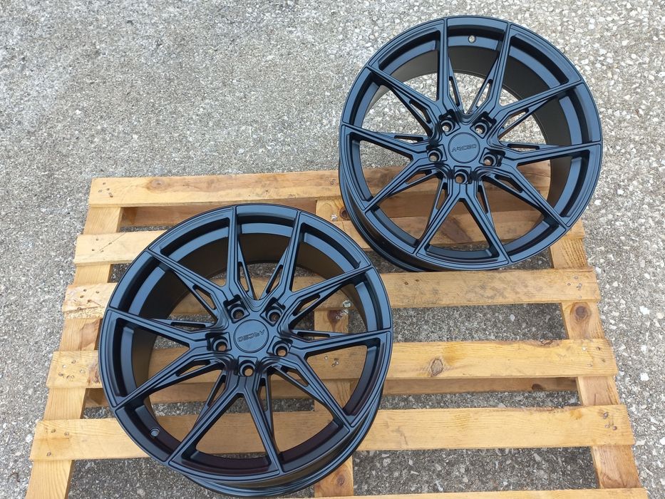 19"Marsille Bmw 5×120 E46 E90 E91 E92 F10 G11 F12 X1 X3 X5 4x4 Black Matt .8.5ж ет33