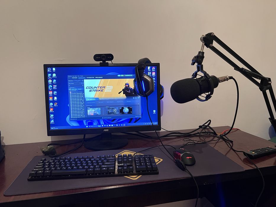 Игравой компьютер комплект бірге