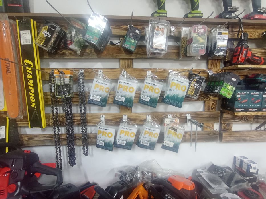 Бензопила,цепи ,шины