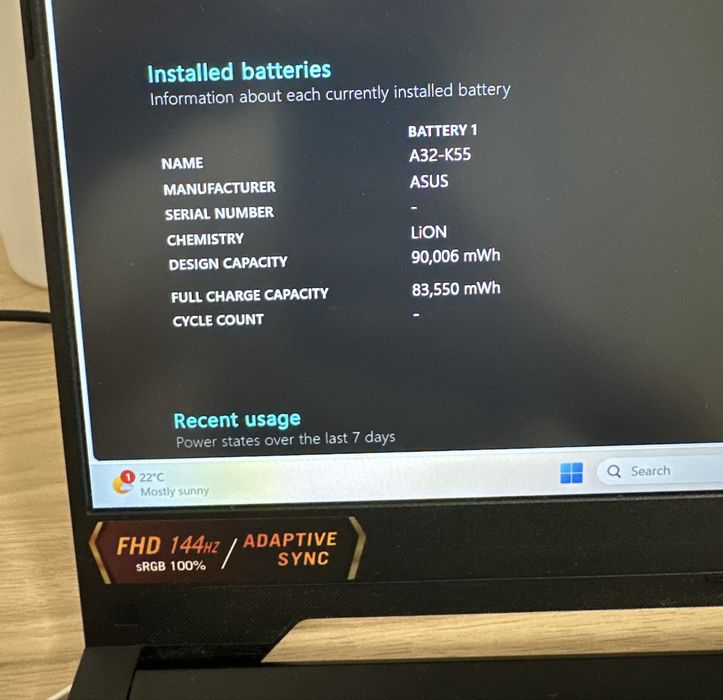 Laptop Asus Tuf A15