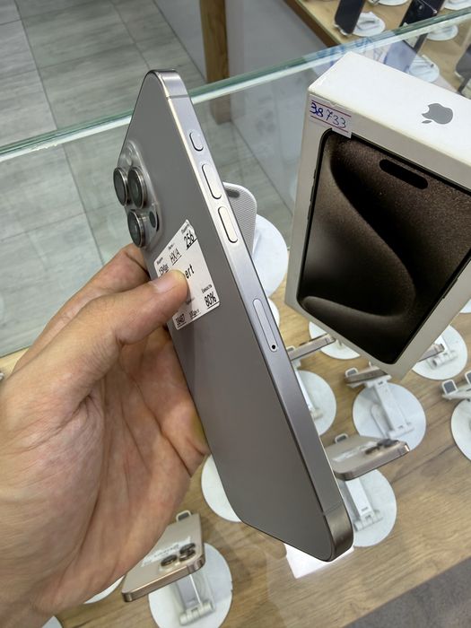 iPhone 15 Pro Max 256gb ideal 3 oy garantiya!