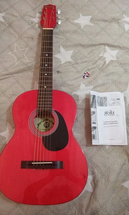 Chitară Acustică Hora Reghin serie 1805121, ex: Standard M 4/4 – Ideală Începători