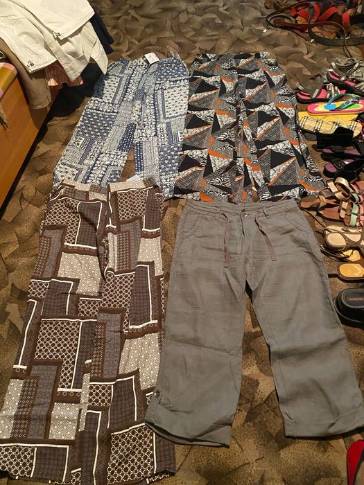 Брюки лён и штапель