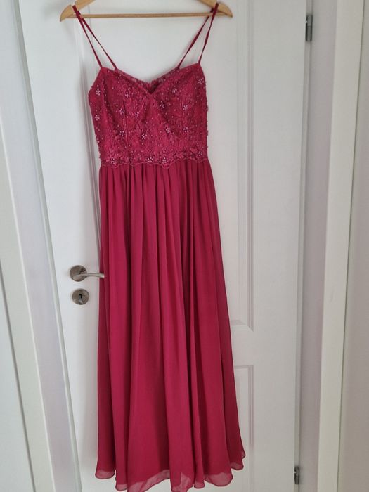 Rochie de ocazie lunga roz