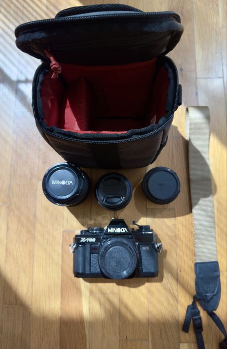 Minolta X-700 Mint + Rokkor 50mm f/1.4 + 45mm f/2 + 35-70mm f/3.5 | Japan Import