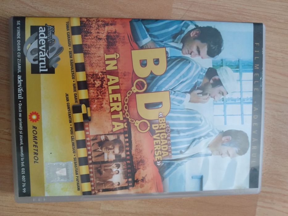 Dvd filme romanesti,B.D.-Brigada diverse-La munte si la mare-In alerta