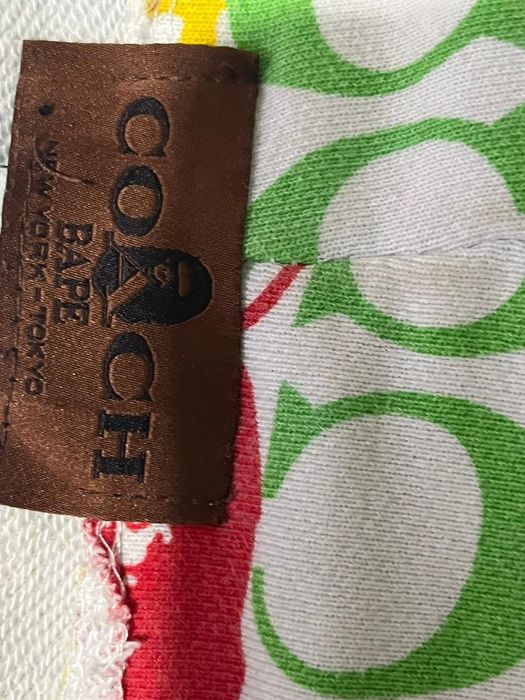 bape x coach shark zip-hoodie