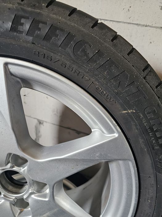 Set 4 jante aliaj R17 + anvelope Michelin Pilot Sport 4