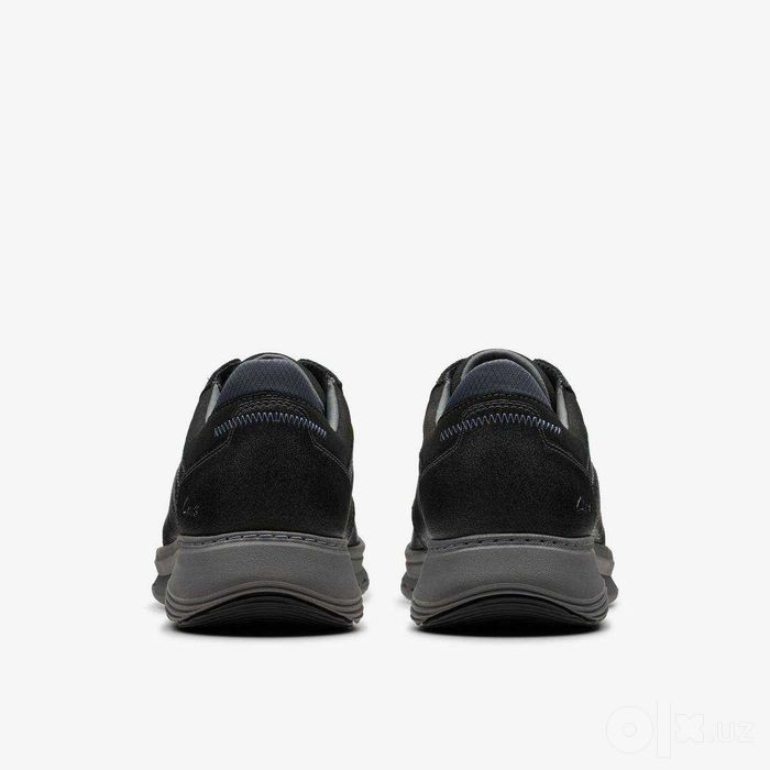 Clarks Motion Trek PT Черная кожа
