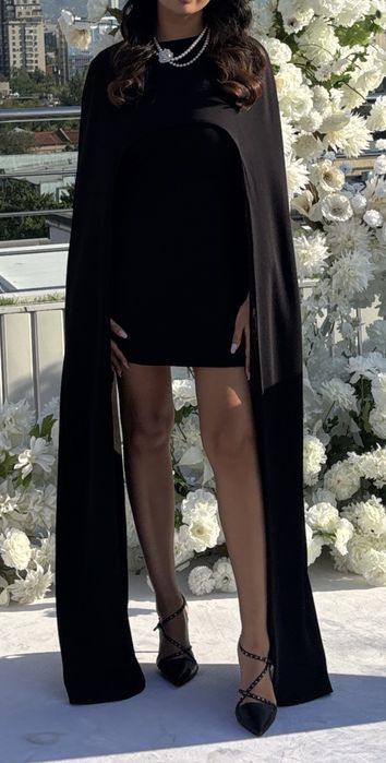 Malli платье кейп сверху снимается