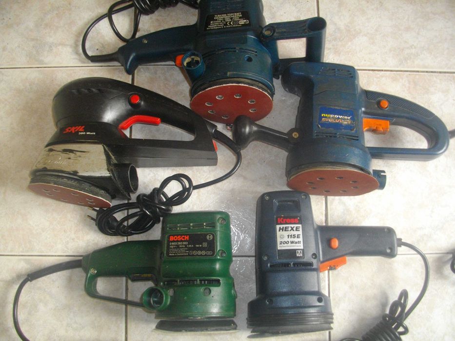 430W-380W-200W-190W-Ексцентър Виброшлайф-Skil-Top Craft-Kress-Bosch