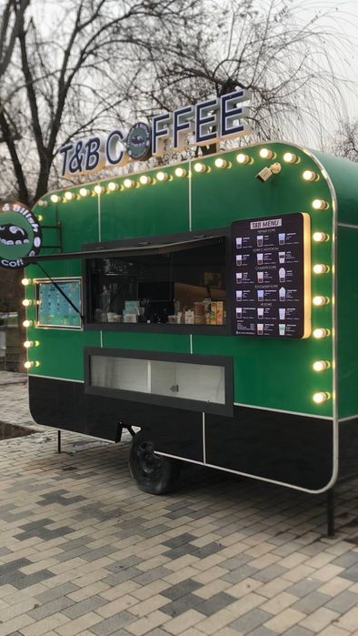 Продаётся готовый кофетрак 3,6×2 м — полностью оборудованный