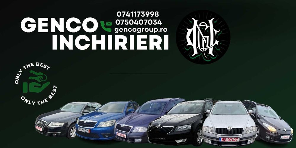 Închirieri Autoturisme și Autoutilitare / Rent a Car / Închiriere auto