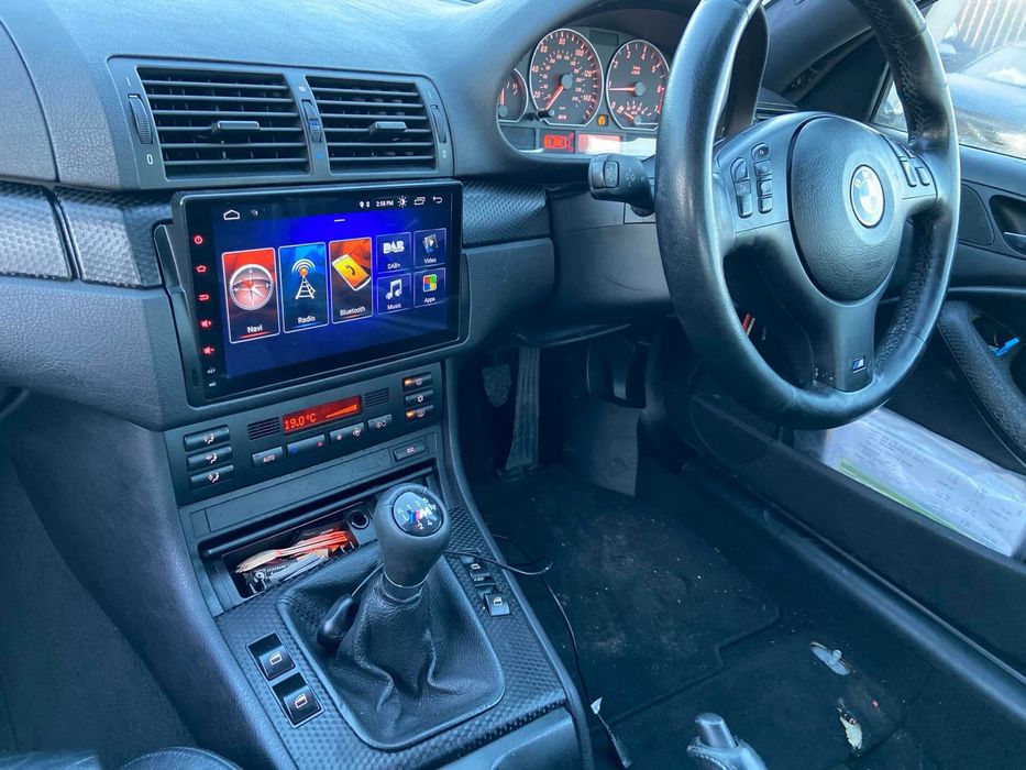 Dezmembrez BMW 330ci Manual Recaro,Navi android plafon M jante M