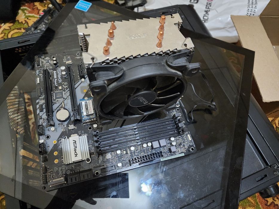 Игравая мат плата + процессор ryzen 5 3600