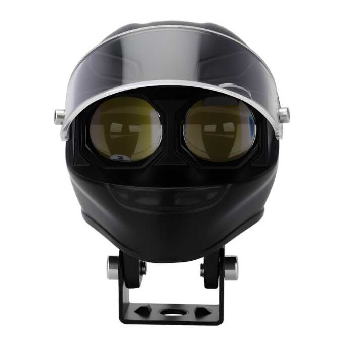 LED халоген за мотоциклет 12V-80V бяла и жълта светлина