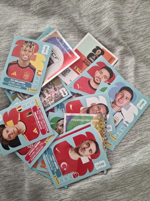 Cartonase/stickere panini adrenalyn wc 2026
