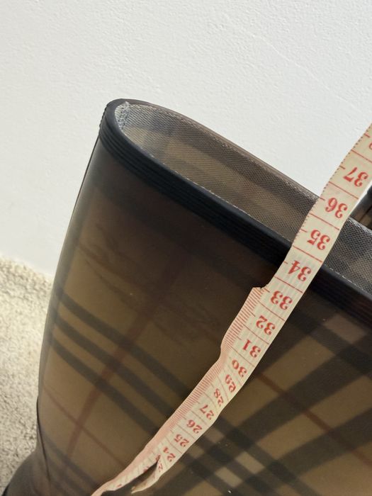 cizme de cauciuc burberry, 37, dama