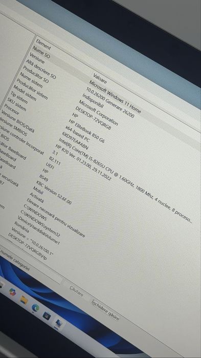 HP EliteBook 850 G6 – i5 Gen 8 / 8GB RAM / SSD 256GB