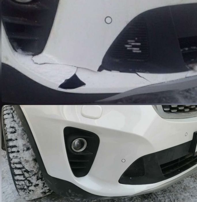 Ремонт бамперов,Покраска бамперов,Установка бампера и ремонт порогов ...