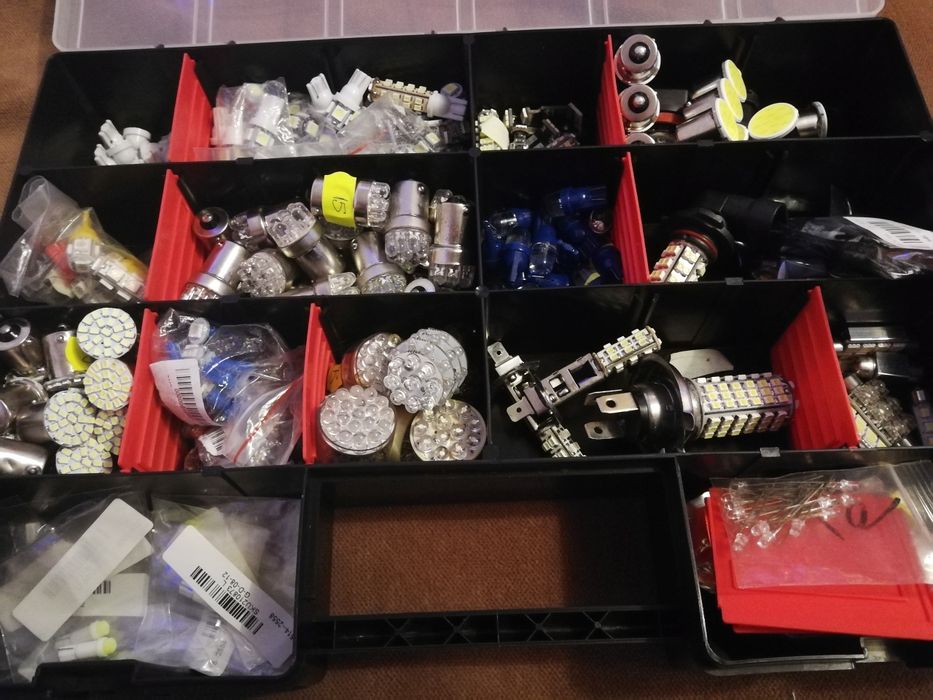 Leduri auto W5W(T10), H11, leduri bord diverse modele